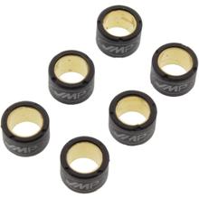 Pesos do variador JMP Conjunto de roletes do variador 17x12mm, 4,0g, 6 peças
