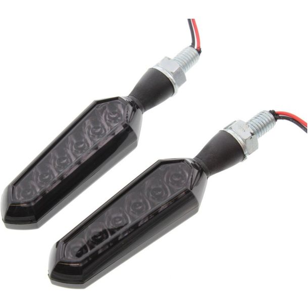Blinker JMP Dash 3 Rauchglas schwarz mit Lauflicht