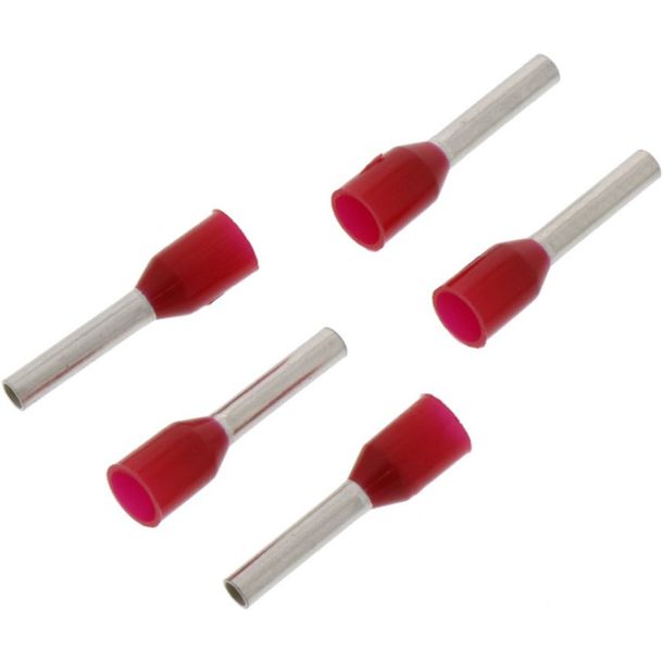 Aderendhülsen mit Kunststoffhülse JMP 1,0x8mm 5 Stück