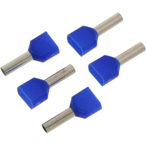 Aderendhülsen mit Kunststoffhülse JMP DP 2,5x10mm 5 Stück