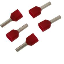 Manguitos de alambre JMP DP con funda de plástico de 1,0 x 8 mm, 5 unidades