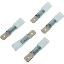 Conector plano JMP 0,5-2,5 6,3mm 5 peças