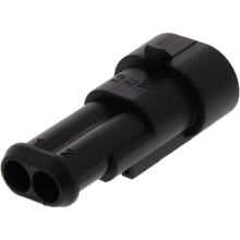 Flachsteckgehäuse JMP 2-Pol  Superseal 1 Stück