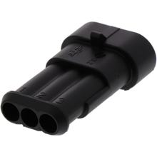 Flachsteckgehäuse JMP 3-Pol  Superseal 1 Stück