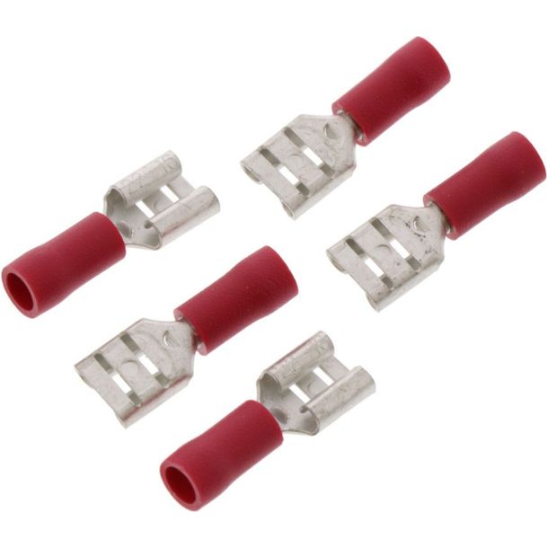 Flachsteckhülse JMP 0,5-1,5 6,3mm  5ST