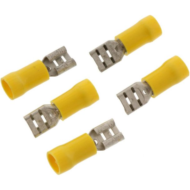 Flachsteckhülse JMP 4,0-6,0 6,3mm  5ST