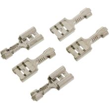 Terminal fêmea plano JMP 0,5-1,0 6,3mm 5 peças