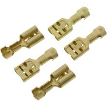 Enchufe plano JMP 1.0-2.5 6.3 mm 5 piezas