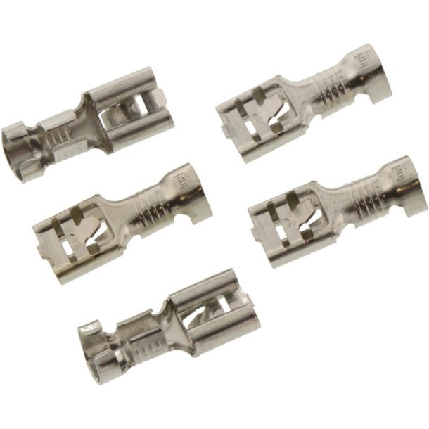 Flachsteckhülse JMP 2,5-6,0 6,3mm  5ST