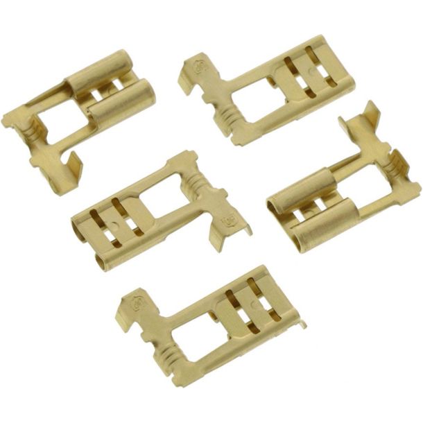 Flachsteckhülse JMP 0,5-1,0 6,3mm  5 Stück