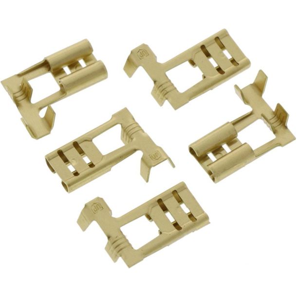 Flachsteckhülse JMP 1,0-2,5 6,3mm  5 Stück