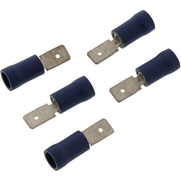 Flachstecker JMP 1,5-2,5 4,8mm  5 Stück
