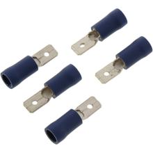 Connecteur plat JMP 1,5-2,5 4,8 mm 5 pièces