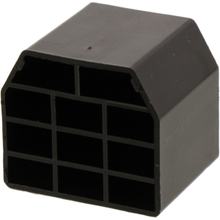JMP 11-pin flat socket housing, 1 piece