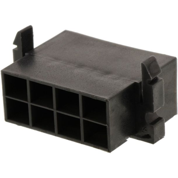JMP 8-pin flat connector housing, 1 piece