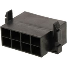 Flachsteckgehäuse JMP 8-Pol 1 Stück