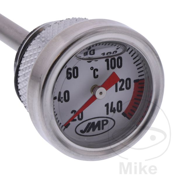 Indicatore della temperatura dell'olio JMP con display analogico 24x3,0 mm per Honda CB F/F2 Bol d`Or d'Or 400/450/750/900/1100 ccm costruito nel 1977 - 1985