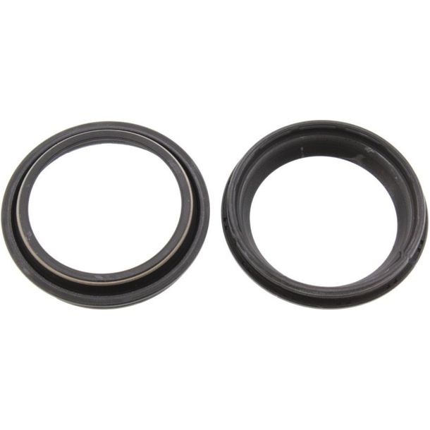 JMP fork dust cap set 48x58.5x6/11.5 NOK for KTM SMC R ABS Super Duke, Beta RR LC Enduro/Motard Husqvarna Supermoto 125/150/200/250/