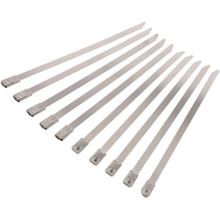 JMP Lot de 10 serre-câbles V2A 4,5 x 129 mm