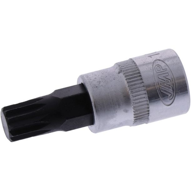 JMP multi-tooth 3/8 M10 socket wrench insert, length 48mm