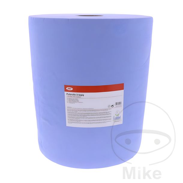Rollo de papel de limpieza JMP de 3 capas, 1000 hojas, 340 m, celulosa