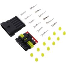 Conjunto de carcaça de conector JMP 6 polos TYCO AMP Superseal