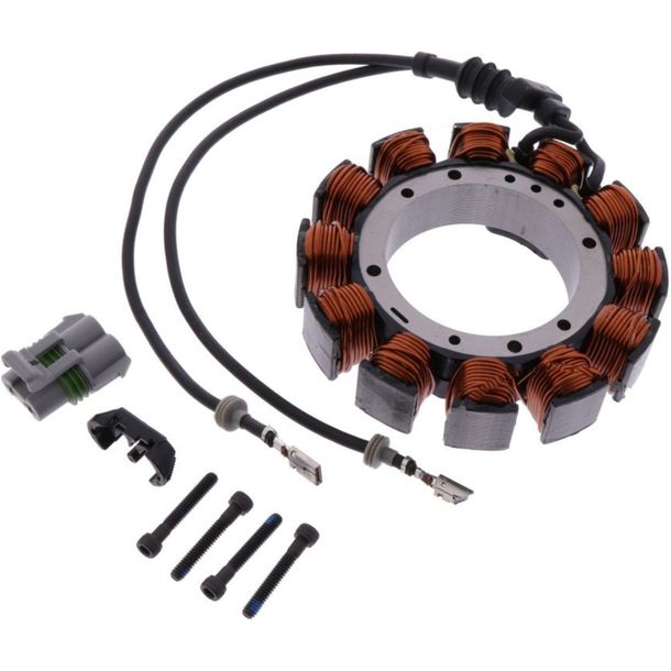 Stator d'alternateur JMP pour Harley Davidson FLHRC Road King Classic FLHRS Custom FLHTI EFI Electra Glide FLHR Ultra 1450 cc année 2002 - 2004