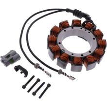 Statore alternatore JMP per Harley Davidson FLHRC Road King Classic FLHRS Custom FLHTI EFI Electra Glide FLHR Ultra 1450 cc anno 2002 - 2004