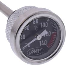 Öltemperaturdirektmesser JMP mit Analoganzeige 20x1,5mm ohne Öl für Moto Guzzi V11 Sport Scura / V10 Centauro Griso Daytona Breva 850 / 1000 / 1100