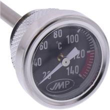 Přímý měřič teploty oleje JMP s analogovým ukazatelem 24x3,0mm bez oleje pro BMW F S / ST ABS, Husqvarna Nuda R GS 800 / 900 ccm r. v. 2006 - 2015