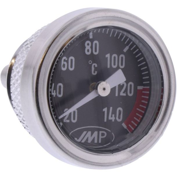 Öltemperaturdirektmesser JMP mit Analoganzeige 24x3,0mm ohne Öl für Honda CB S / SA , Husaberg FS A F 650 / 1300 ccm Bj. 2001 - 2013