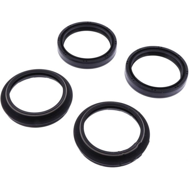 Wellendichtring Satz Gabel JMP mit Staubkappe für Showa 49mm, Harley Davidson FXDL Dyna Low Rider FXDCI EFI Super Glide Custom FXDB Street Bob FXDWGI Wide