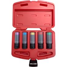Krachtdoppen JMP set 1/2 inch 5TL stalen ring 15 17 19 21 22