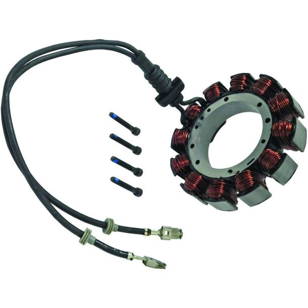 Statore alternatore JMP per Harley Davidson FLHRC Road King Classic FLHTI EFI Electra Glide FLHR Ultra 1450 cc anno 1999 - 2001