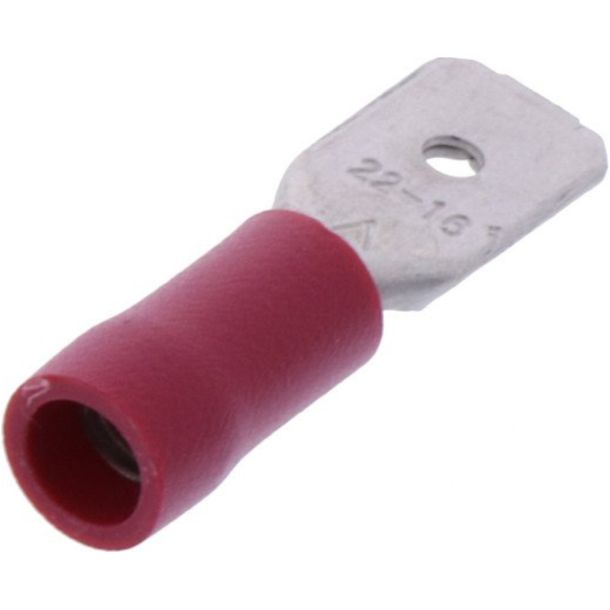 Flachstecker JMP 0,5-1,5 6,3mm  25 Stück
