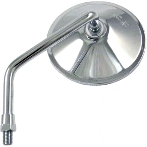 Spiegel JMT silber links für Suzuki GSX GS L GN 250 / 400 / 450 / 550 / 750 / 850 / 1000 / 1100 ccm Bj. 1979 - 1999