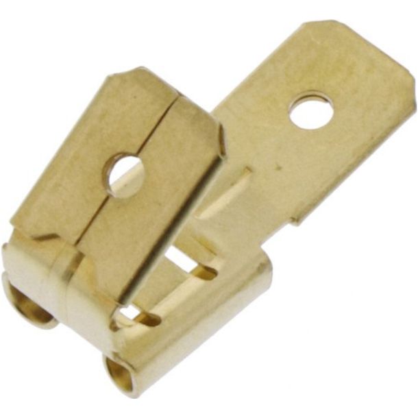 Flat plug JMP distributor 6.3 mm 100 pieces