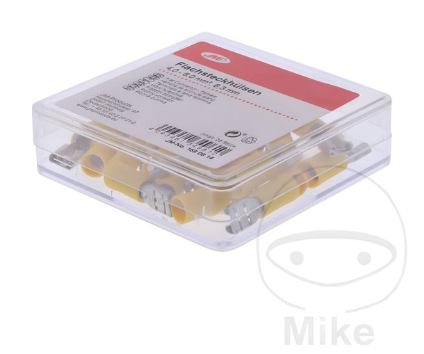 Flachsteckhülse JMP 4,0-6,0 6,3mm  25 Stück