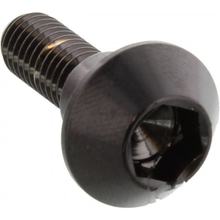 Boulon de disque de frein JMP M6x1,00mm 20mm en acier inoxydable V4A noir pour Yamaha YZF-R6 MT-09 XJ6 Diversion/ABS F FZ 6 Fazer S 125/250/400/500
