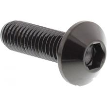 Parafuso JMP Disco de Freio Bolt M8x1,25mm 25mm Aço Inoxidável V4A preto para Yamaha FZS Fazer / S XJ6 Diversion ABS F XJ MT-09 250 / 400 / 500 / 530 / 600