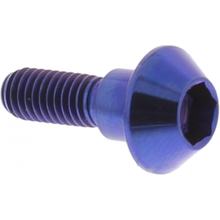 Boulon de disque de frein JMP M6x1,00mm 20mm bleu titane pour Yamaha YZF-R6 MT-09 XJ6 Diversion/ABS F FZ 6 Fazer S 125/250/400/500/600/660