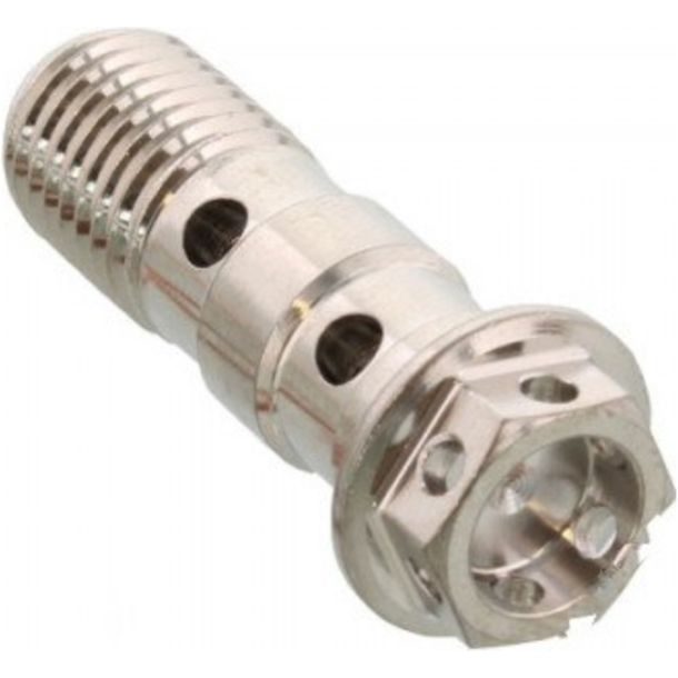 Hohlschraube JMP doppelt M10x1,25 Bolt Edelstahl V4A Racing für Yamaha FZS Fazer / S YZF-R6 , Kawasaki ZX-6R Suzuki GSX R 600 / 636 / 700 / 750 / 850