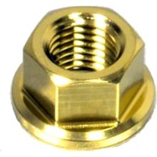 Dado pignone JMP Bolt M10x1,25 mm in acciaio inossidabile V4A dorato per Suzuki GSX 12 FA F/GSF Bandit SA N S 50/80/90/110/125/150/160/185/200/