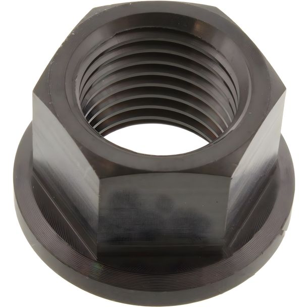 Mutter Kettenrad JMP Bolt M12x1,25mm Titan schwarz für Honda CBF FA F / A N S ABS 500 / 600 / 650 / 700 / 750 / 790 / 800 / 865 / 900 / 955 / 1000 / 1100