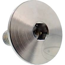 Valvola a vite JMP M7x1,00 mm 11 mm in acciaio inossidabile V4A per Suzuki GSX 0 F/FA GSF N S Bandit R 90/125/150/200/250/400/450/500/600/650/700