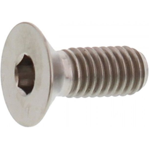 Vite a testa svasata in titanio JMP Bolt M6x1,00 mm 15 mm