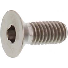 Parafuso de cabeça escareada JMP Bolt M6x1,00mm 15mm Titânio