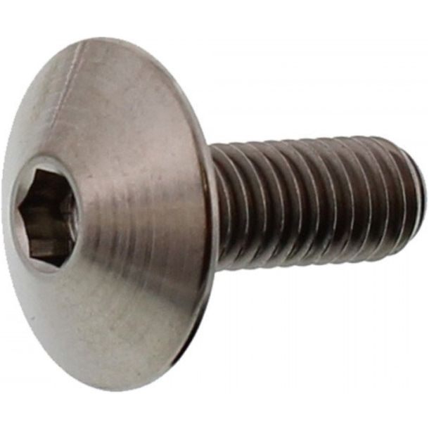 Linsenschraube JMP Bolt M6x1,00mm 16mm Titan