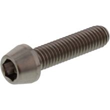 Boulon conique JMP M6x1,00 mm, vis en titane 25 mm