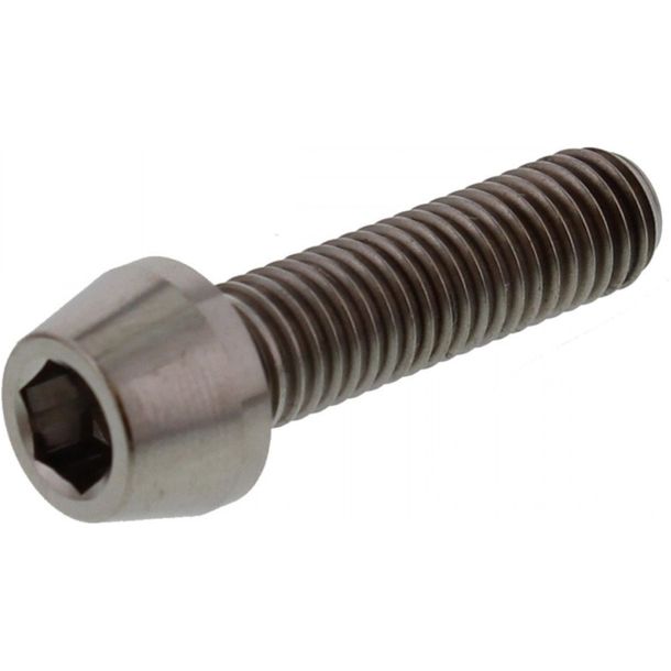 JMP Conical Bolt M8x1.25mm 30mm Titanium Screw